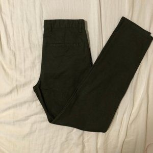Zara Mens Skinny Chino Low rise Dress Pants sz 30
